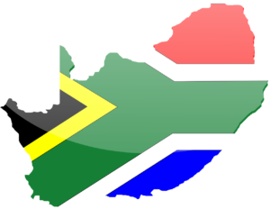 africa, south africa, flag