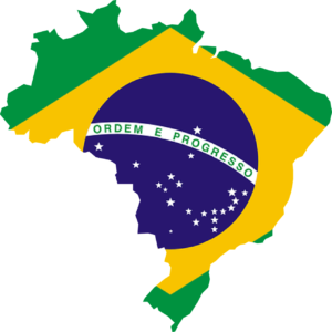 brazil, map, brazil flag